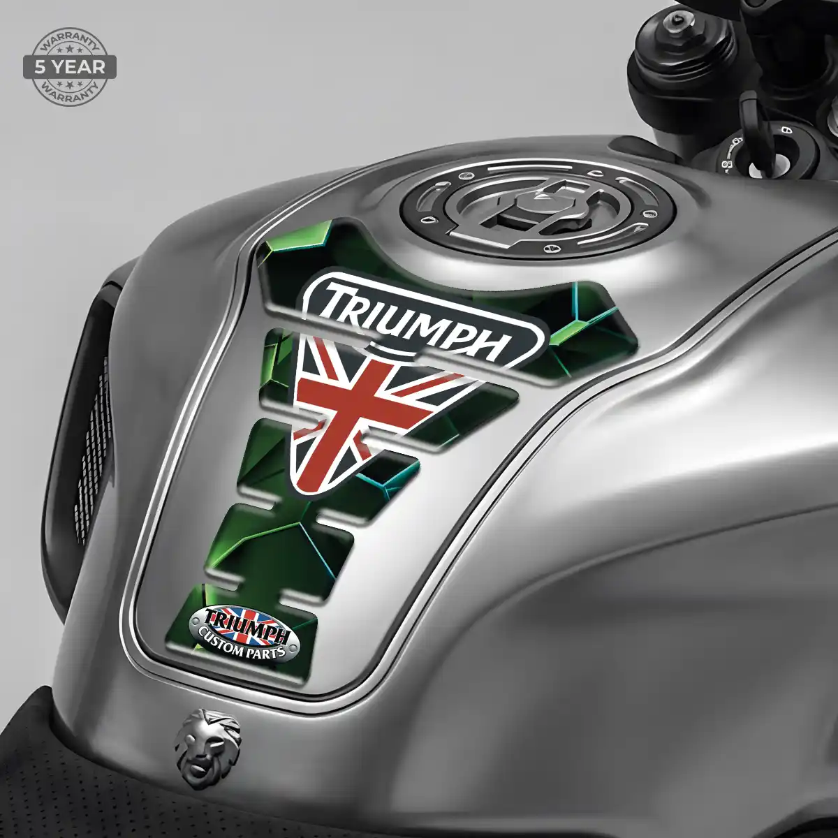 Triumph Tank Guard Pad Motorbike Signature Grade