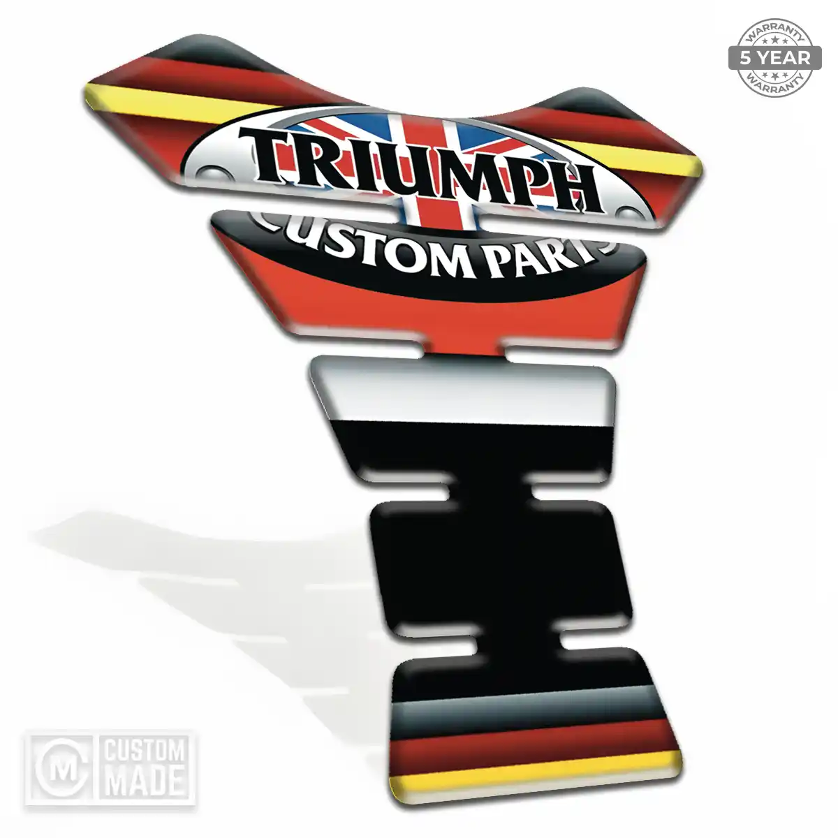 Triumph Tank Guard Pad Motorbike Sleek Style