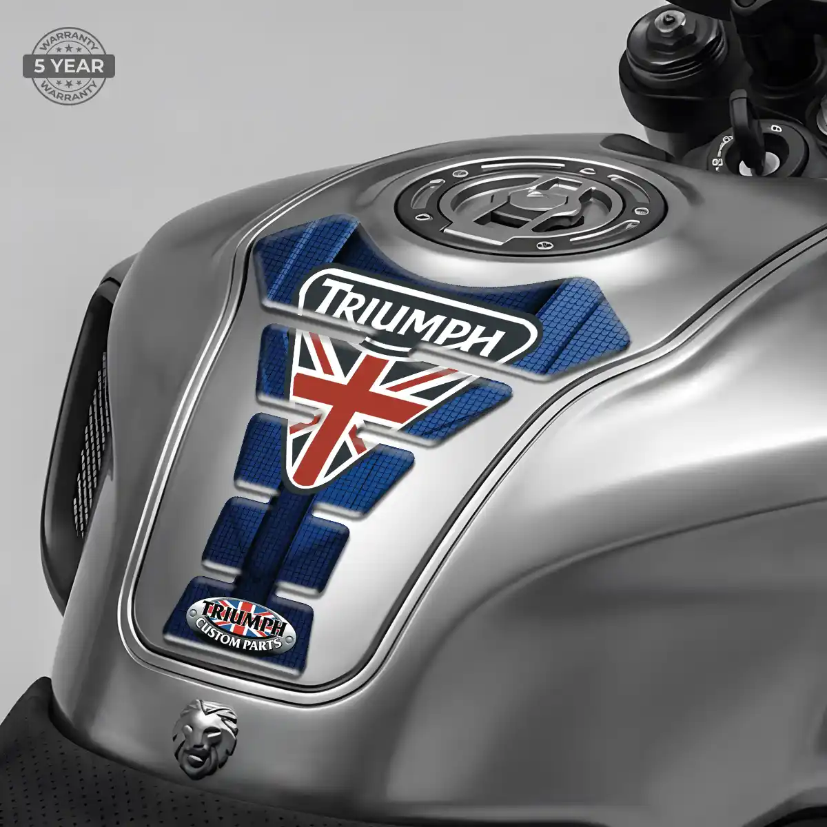 Triumph Tank Guard Pad Motorcycle Signature Grade