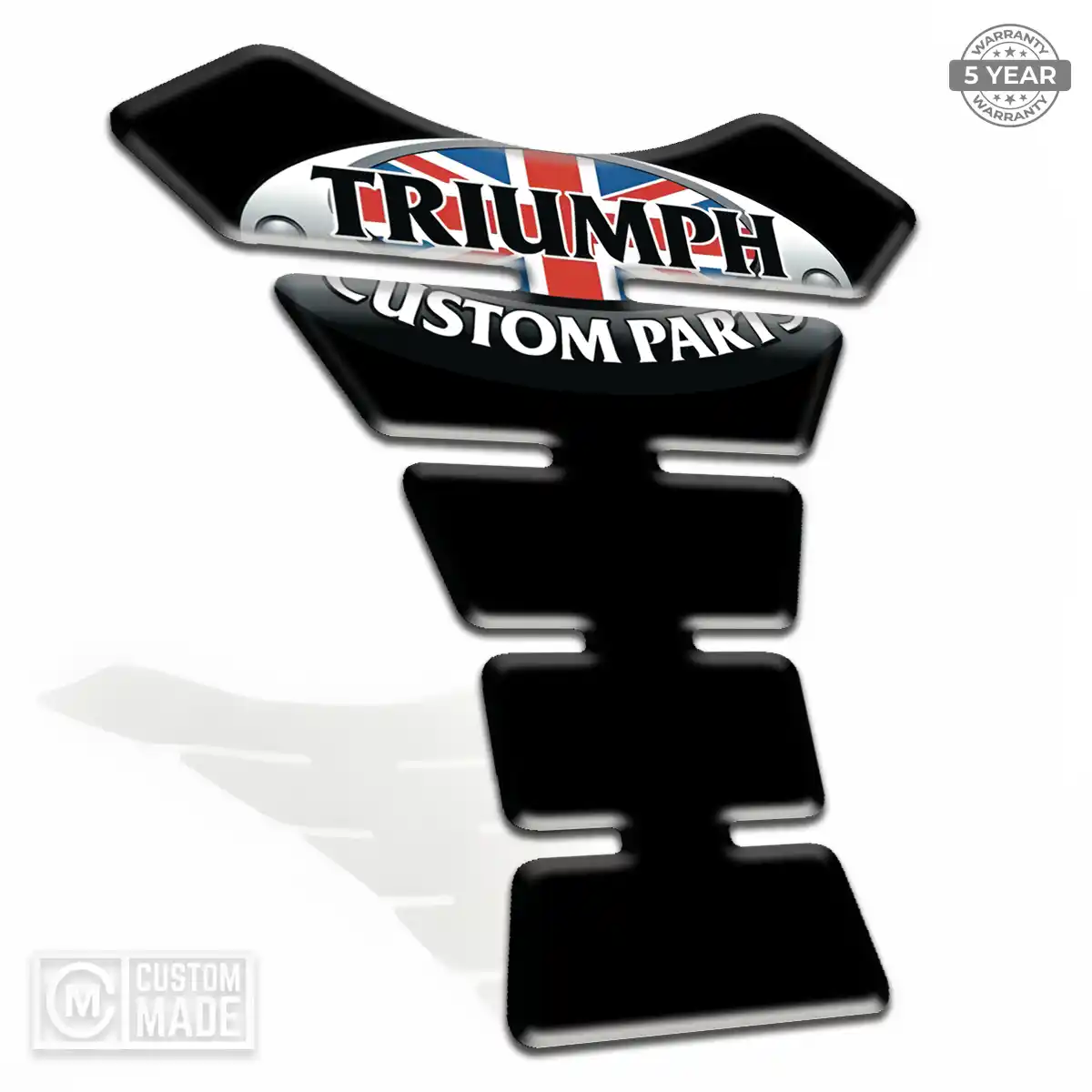 Triumph Tank Guard Pads Elite Finish