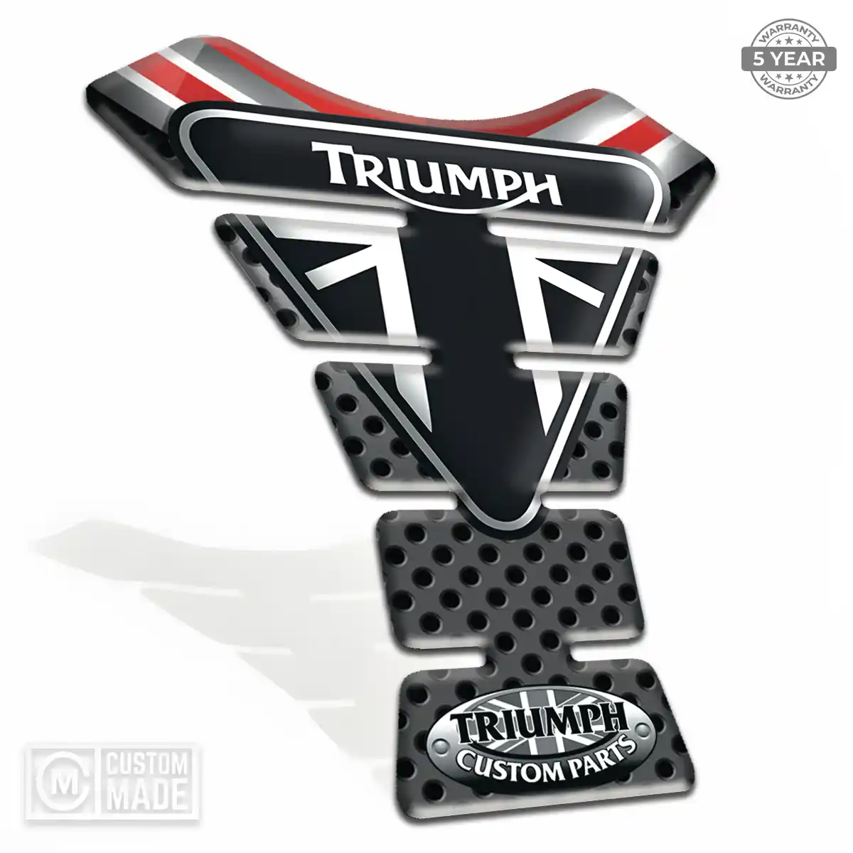 Triumph Tank Guard Pads Motorbike Elite Edition