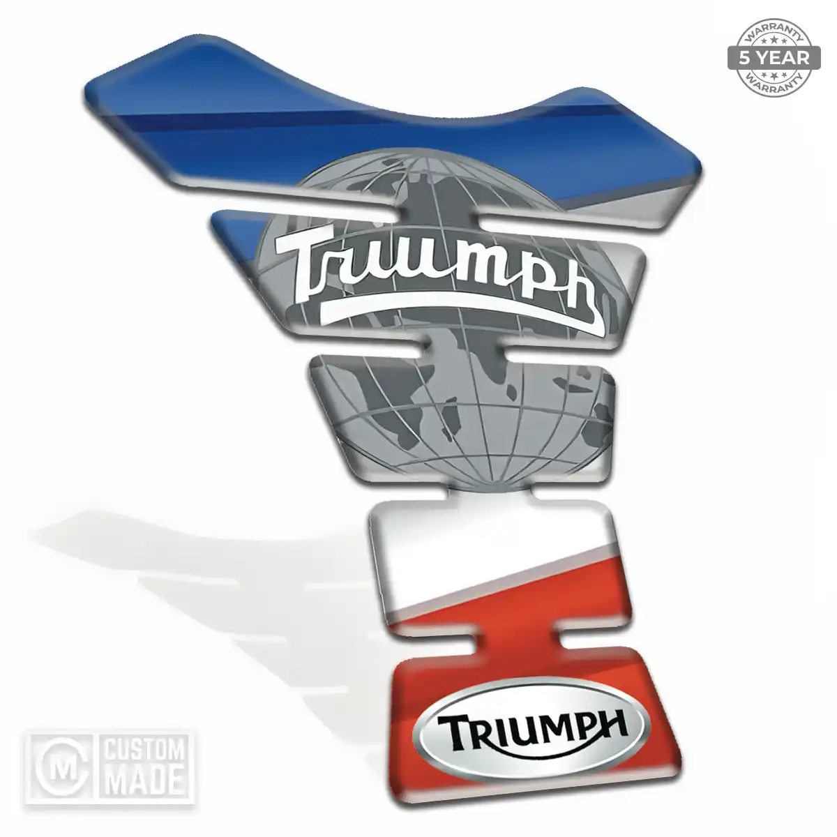 Triumph Tank Guard Pads Motorbike Exclusive Series