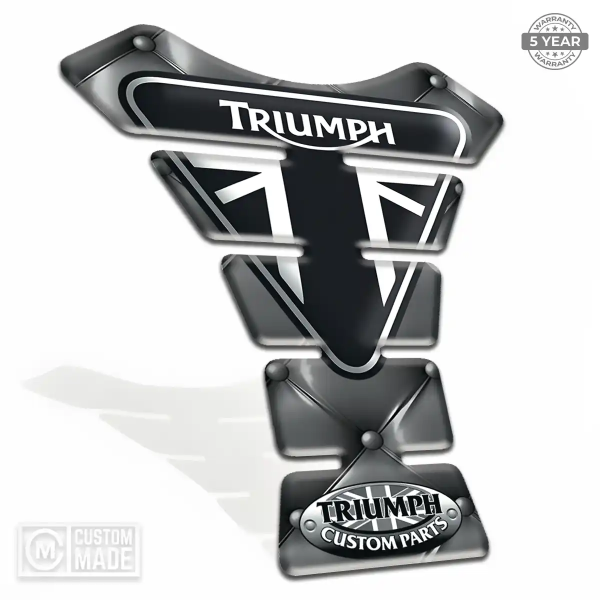 Triumph Tank Guard Pads Motorbike Prestige Line