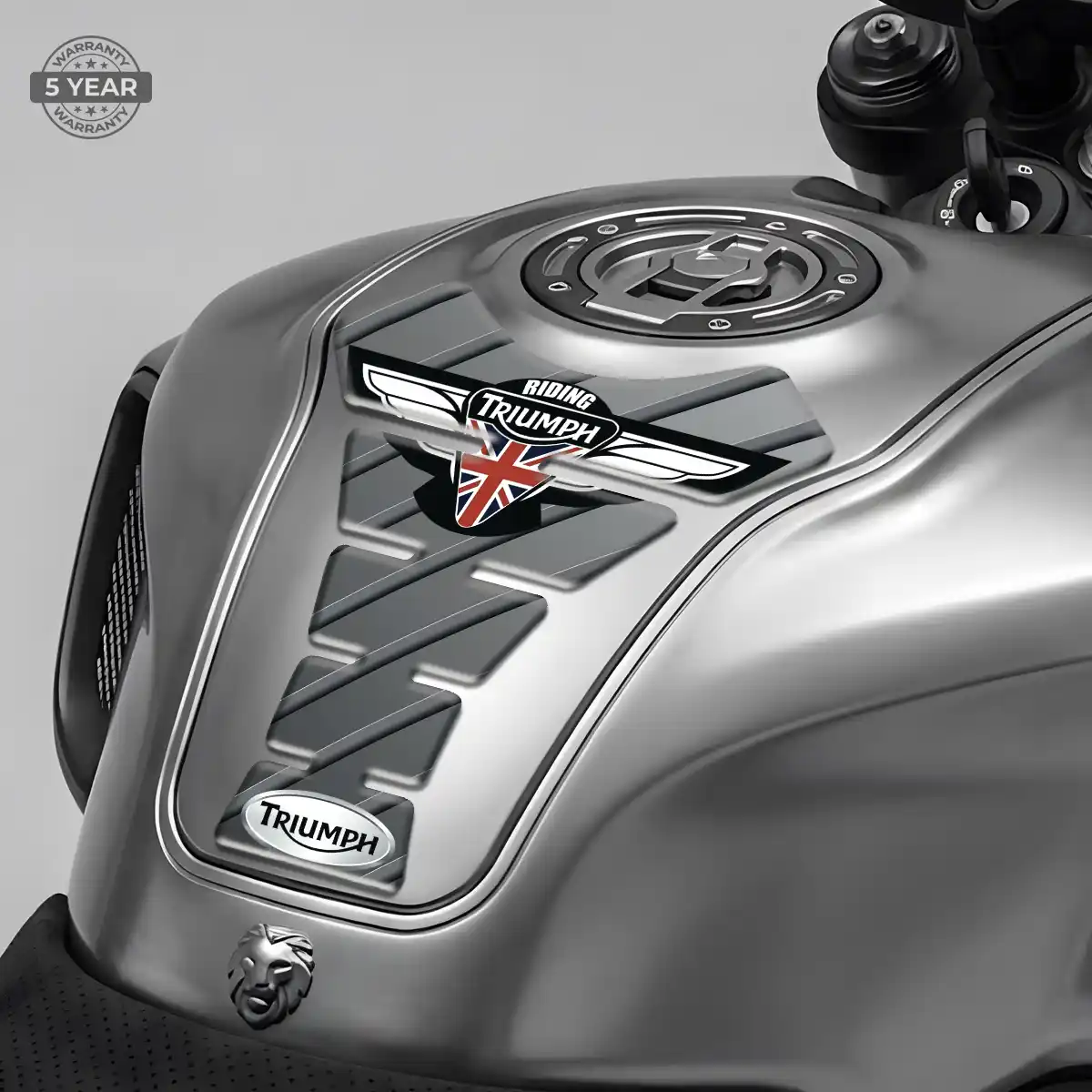 Triumph Tank Guard Pads Motorbike Refined Design