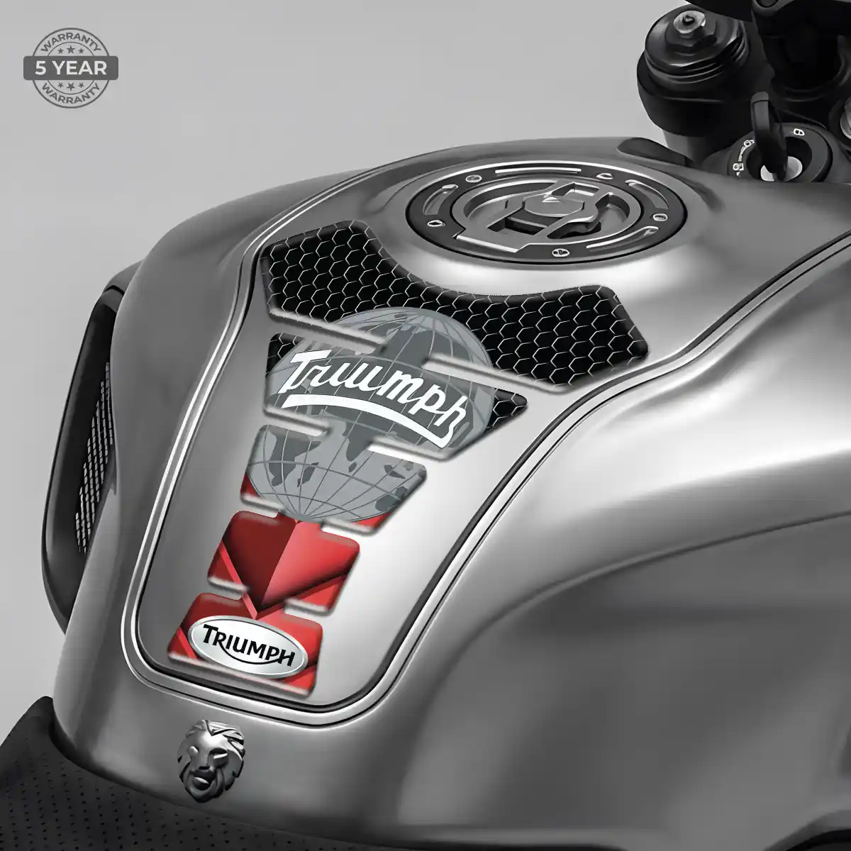 Triumph Tank Guard Pads Motorbike Signature Grade