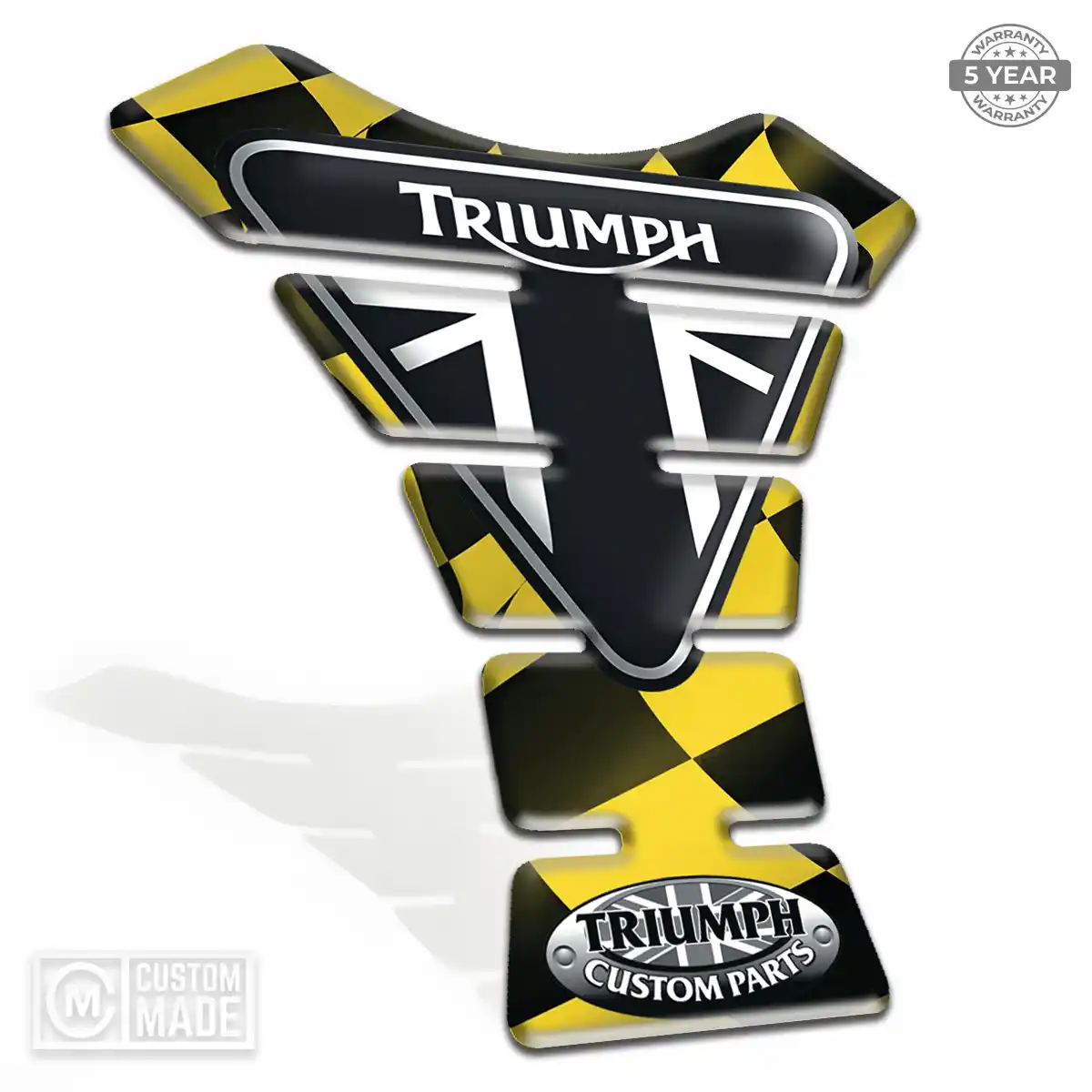 Triumph Tank Guard Pads Motorbike Superior Craft