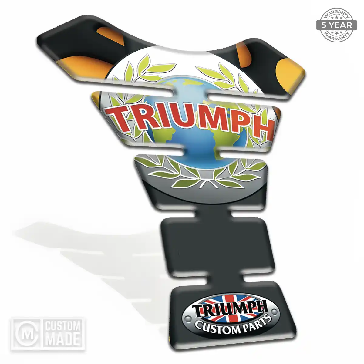 Triumph Tank Guard Pads Motorcycle Deluxe Edition