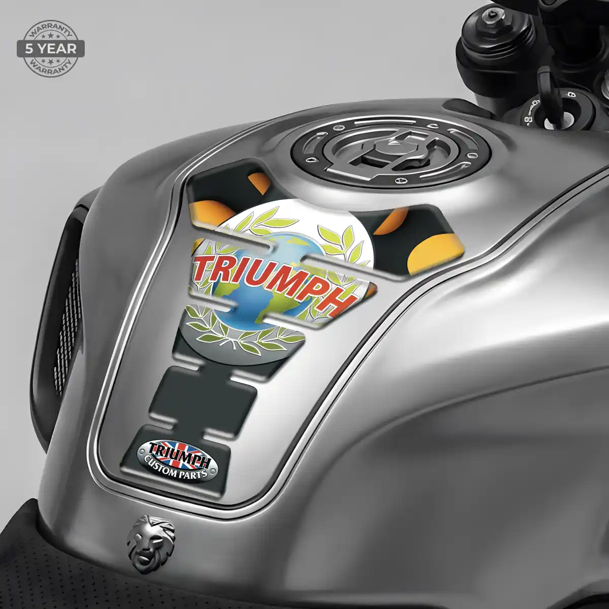Triumph Tank Guard Pads Motorcycle Deluxe Edition
