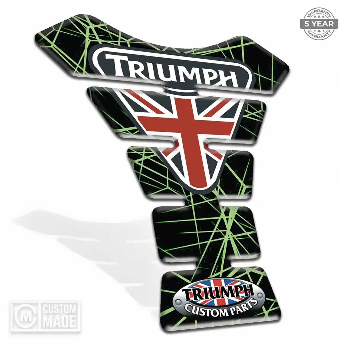 Triumph Tank Guard Pads Motorcycle Prestige Line