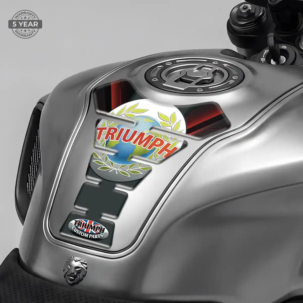 Triumph Tank Guard Pads Motorcycle Signature Grade