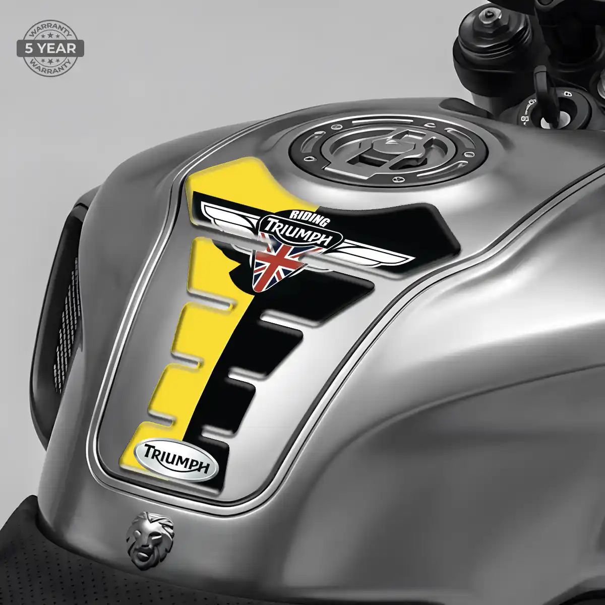 Triumph Tank Guard Pads Motorcycle Sleek Style