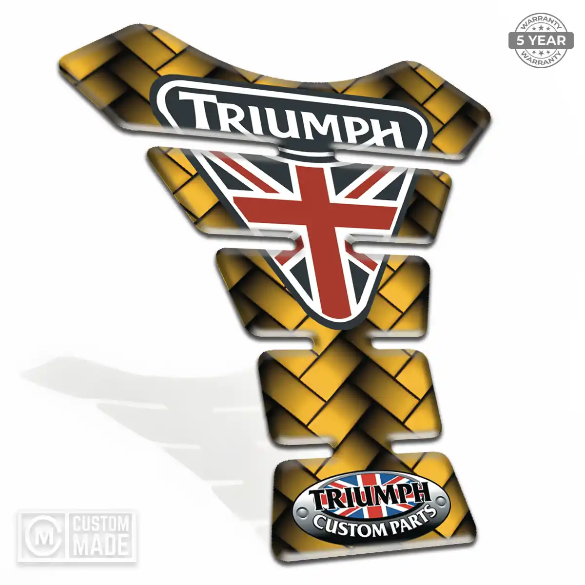Triumph Tank Guard Pads Motorcycle Superior Craft