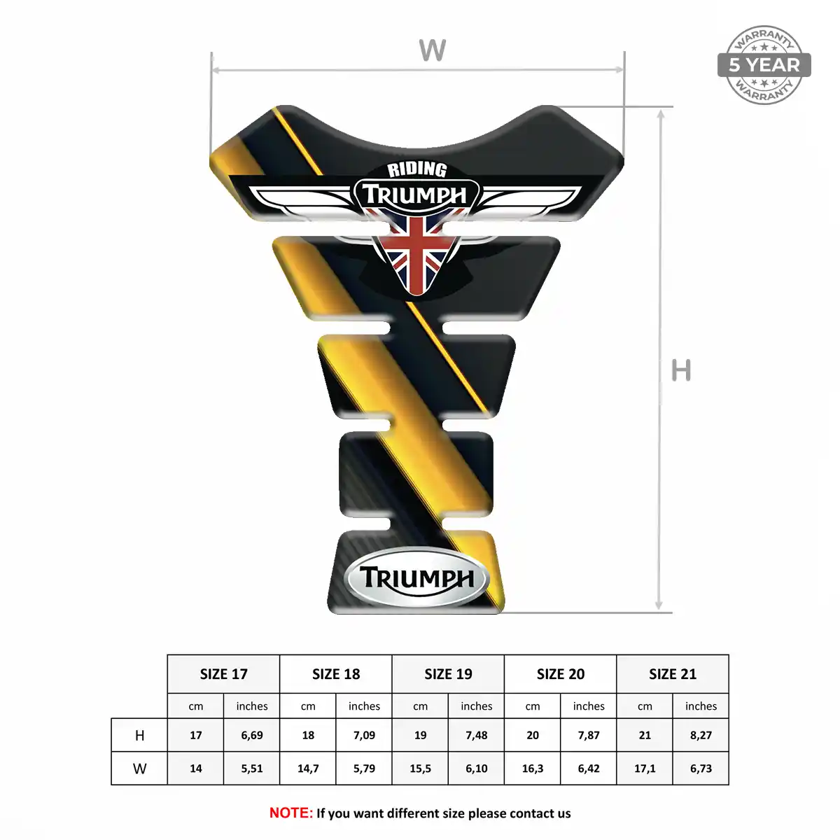 Triumph Tank Guard Prestige Line