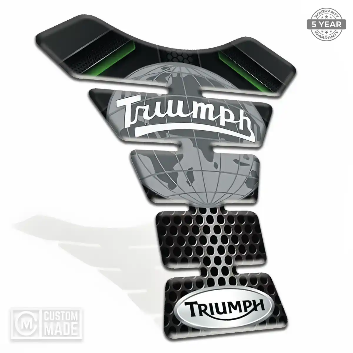 Triumph Tank Guard Protector Motorbike Elite Finish