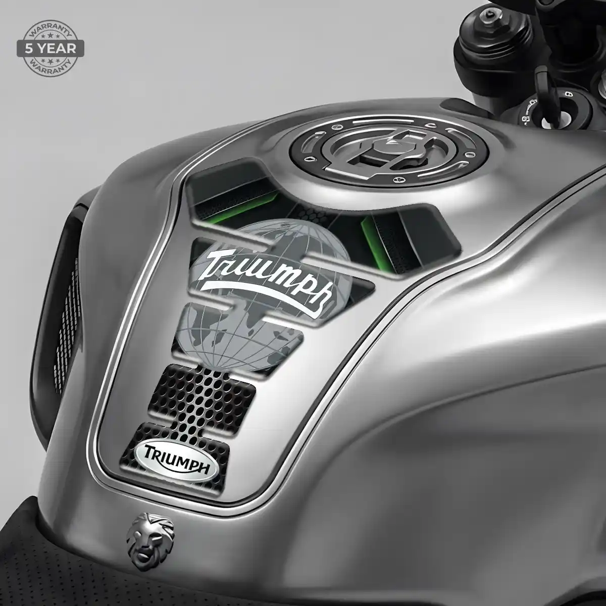 Triumph Tank Guard Protector Motorbike Elite Finish