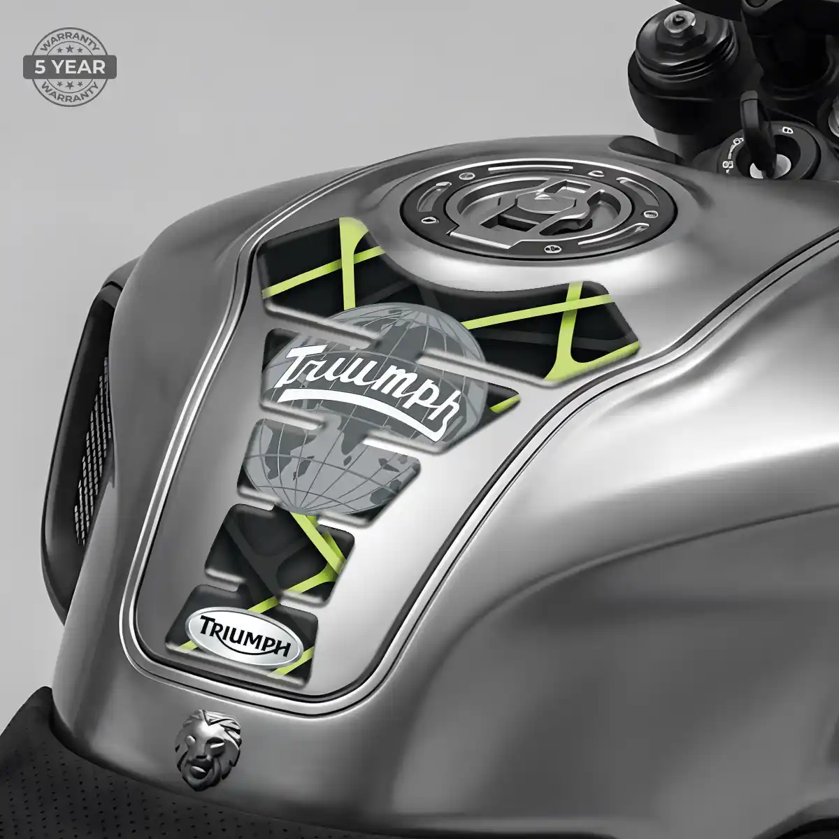 Triumph Tank Guard Protector Motorbike Signature Grade