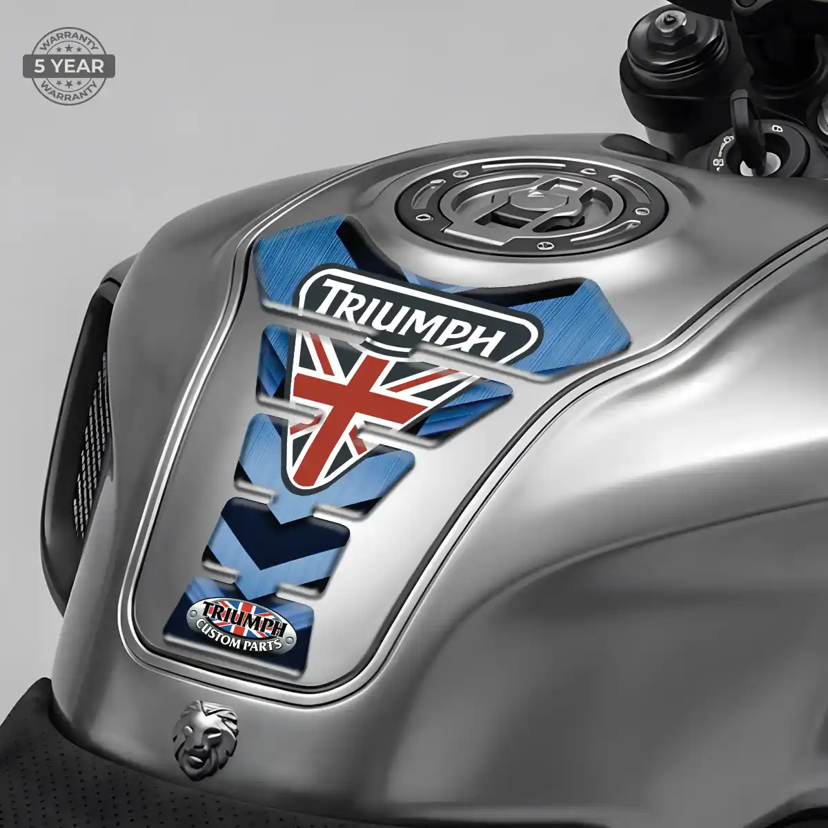 Triumph Tank Guard Protector Motorbike Sleek Style