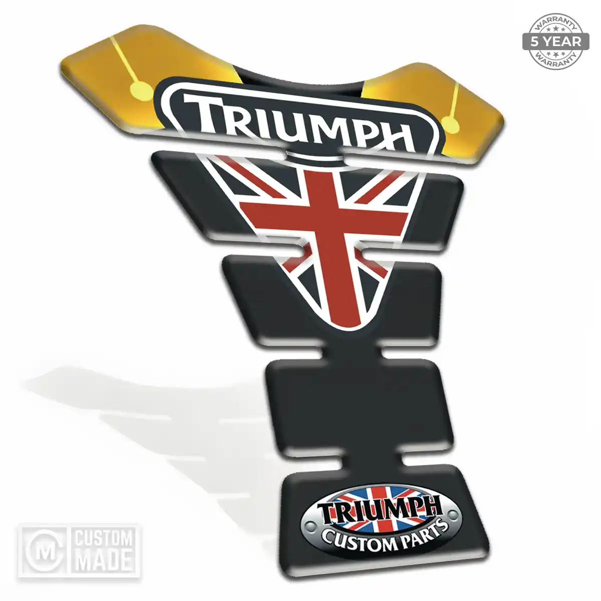 Triumph Tank Guard Protector Motorcycle Prime Quality