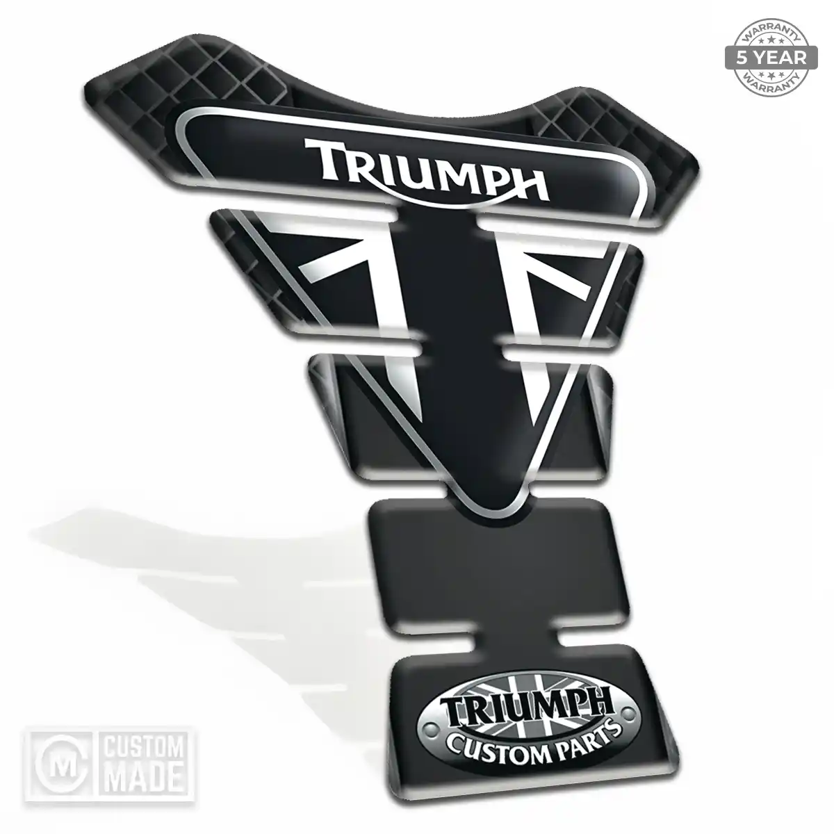Triumph Tank Guard Protector Motorcycle Refined Design
