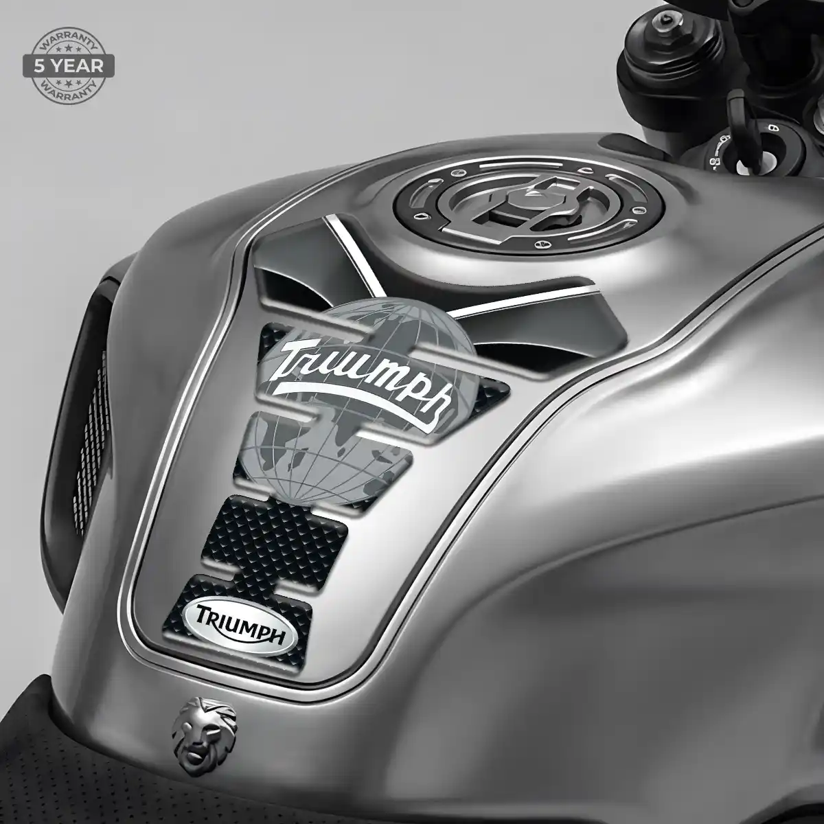 Triumph Tank Guard Refined Design