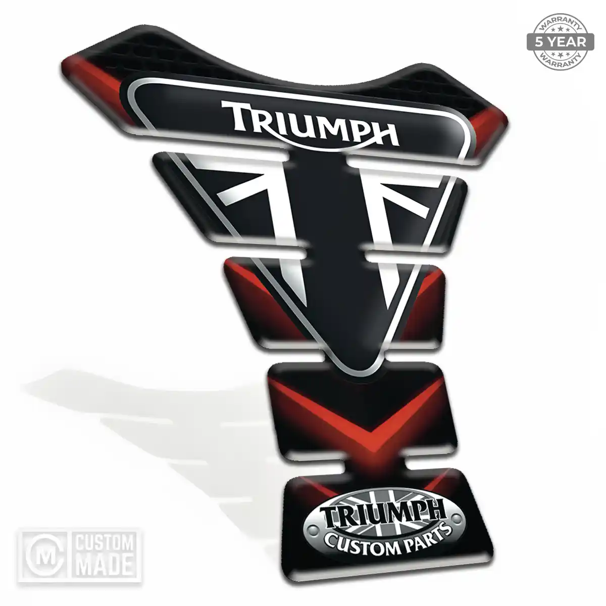 Triumph Tank Guards Motorbike Refined Design