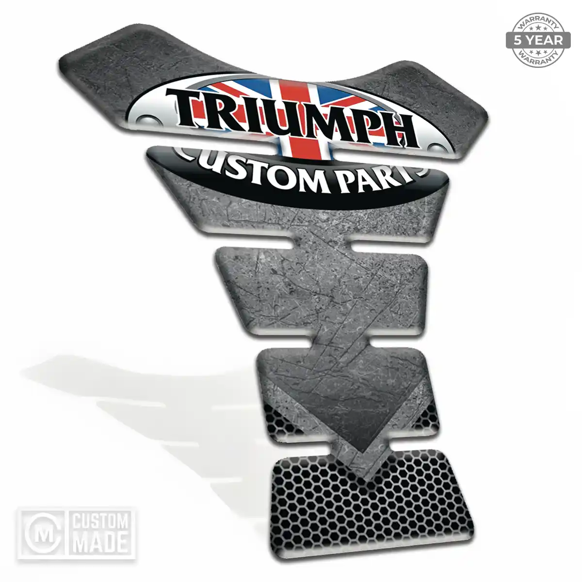 Triumph Tank Guards Motorbike Signature Grade
