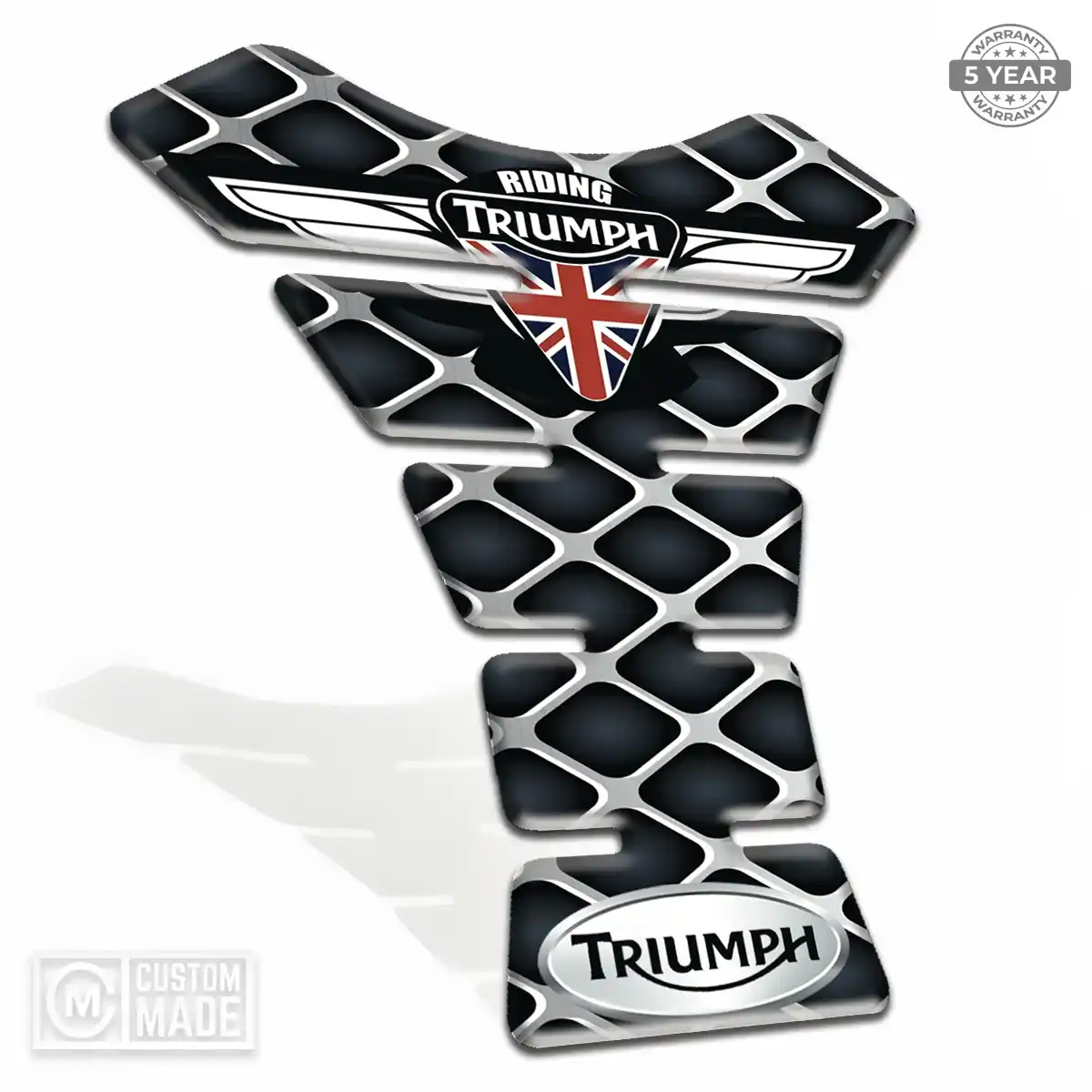 Triumph Tank Guards Motorbike Sleek Style