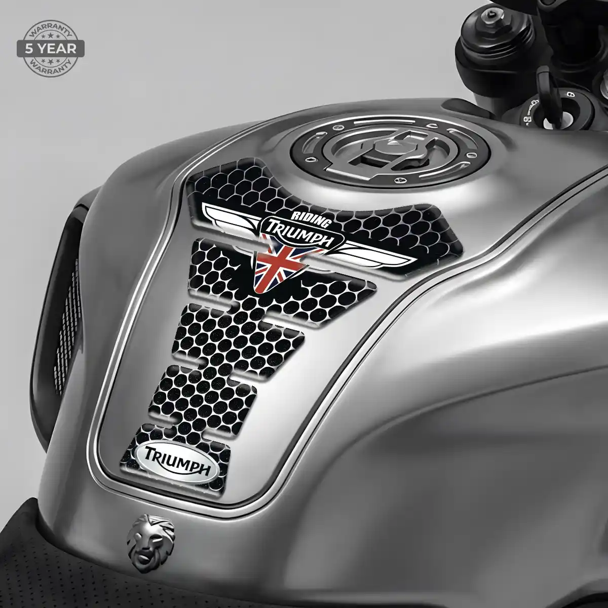 Triumph Tank Guards Motorcycle Signature Grade
