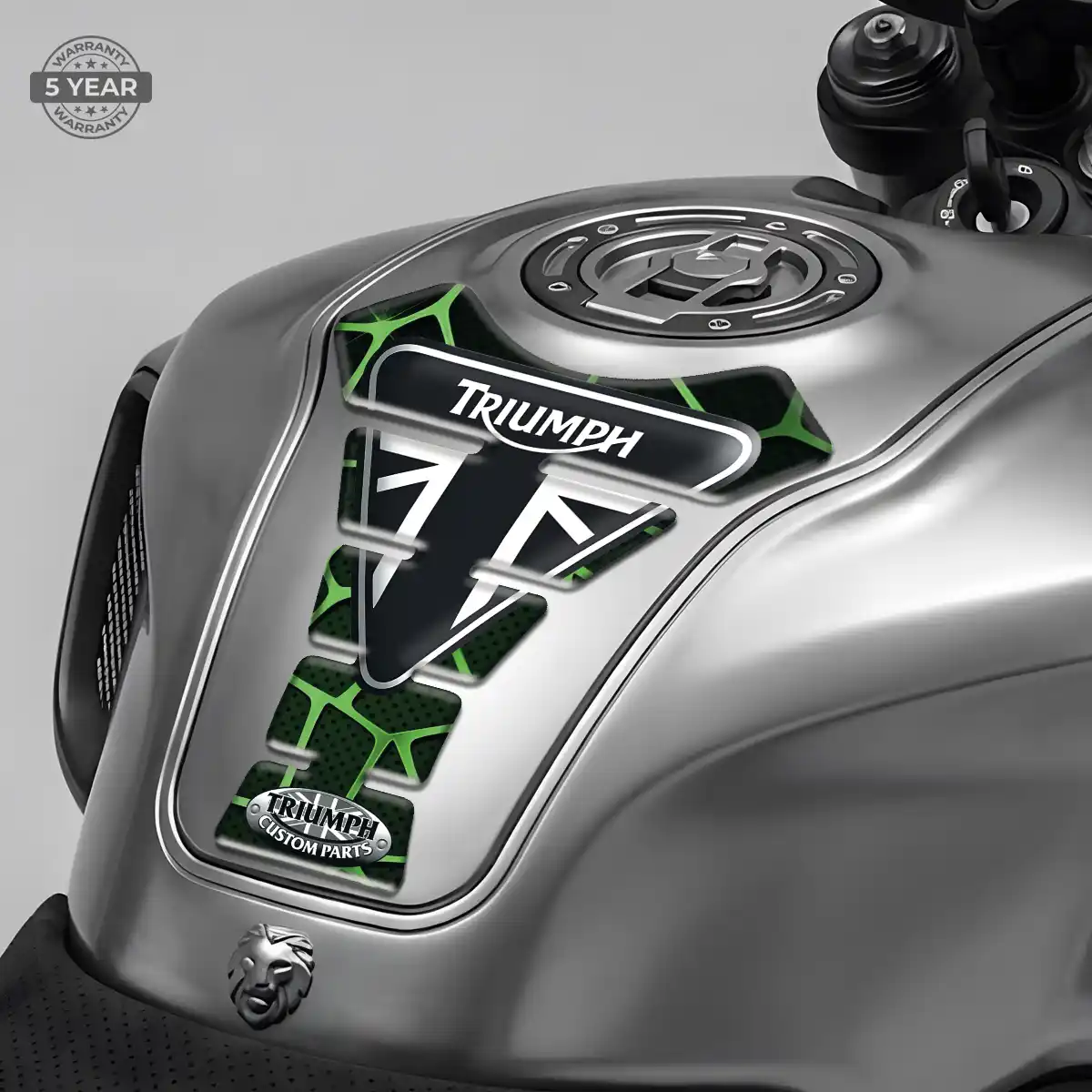 Triumph Tank Guards Motorcycle Sleek Style