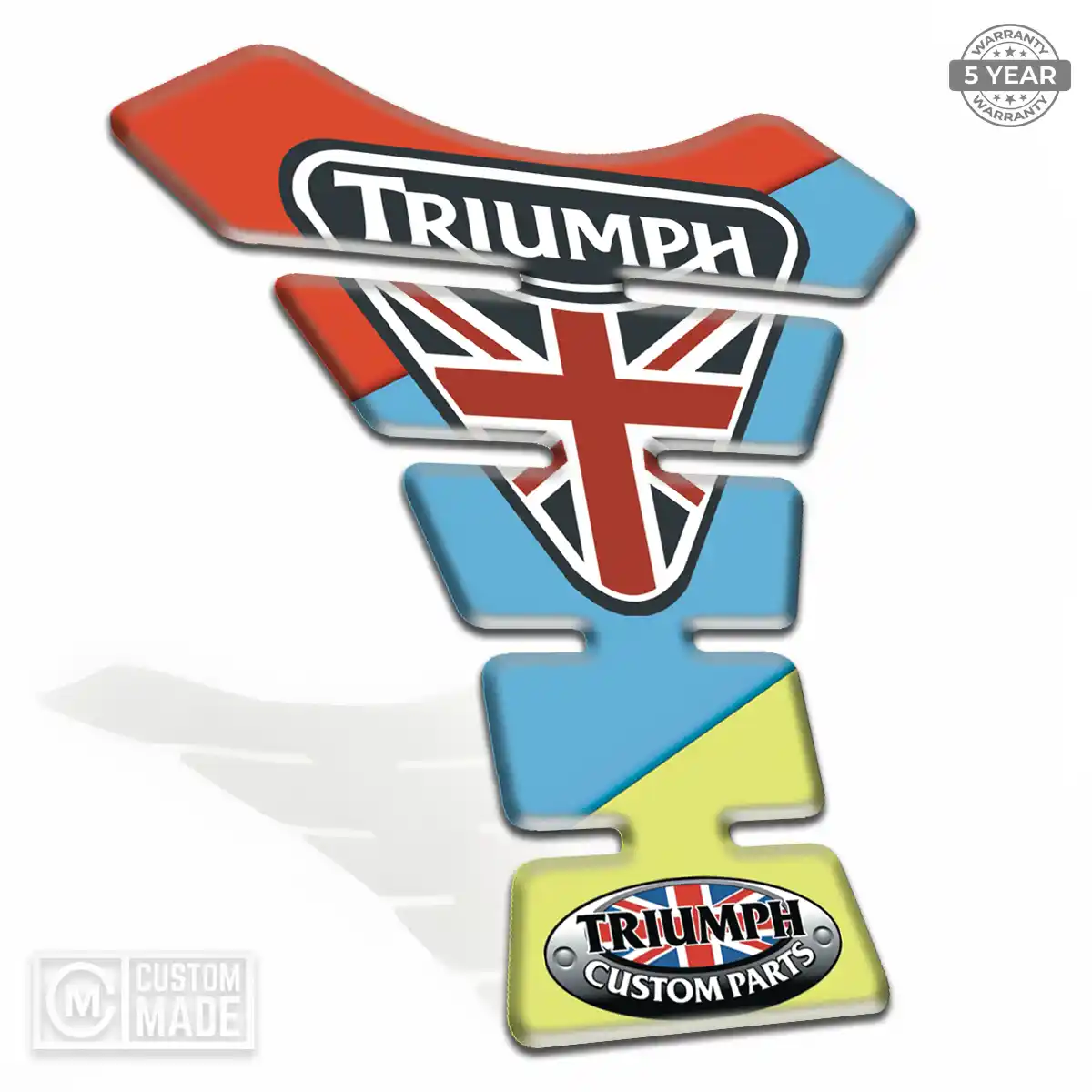 Triumph Tank Guards Sleek Style