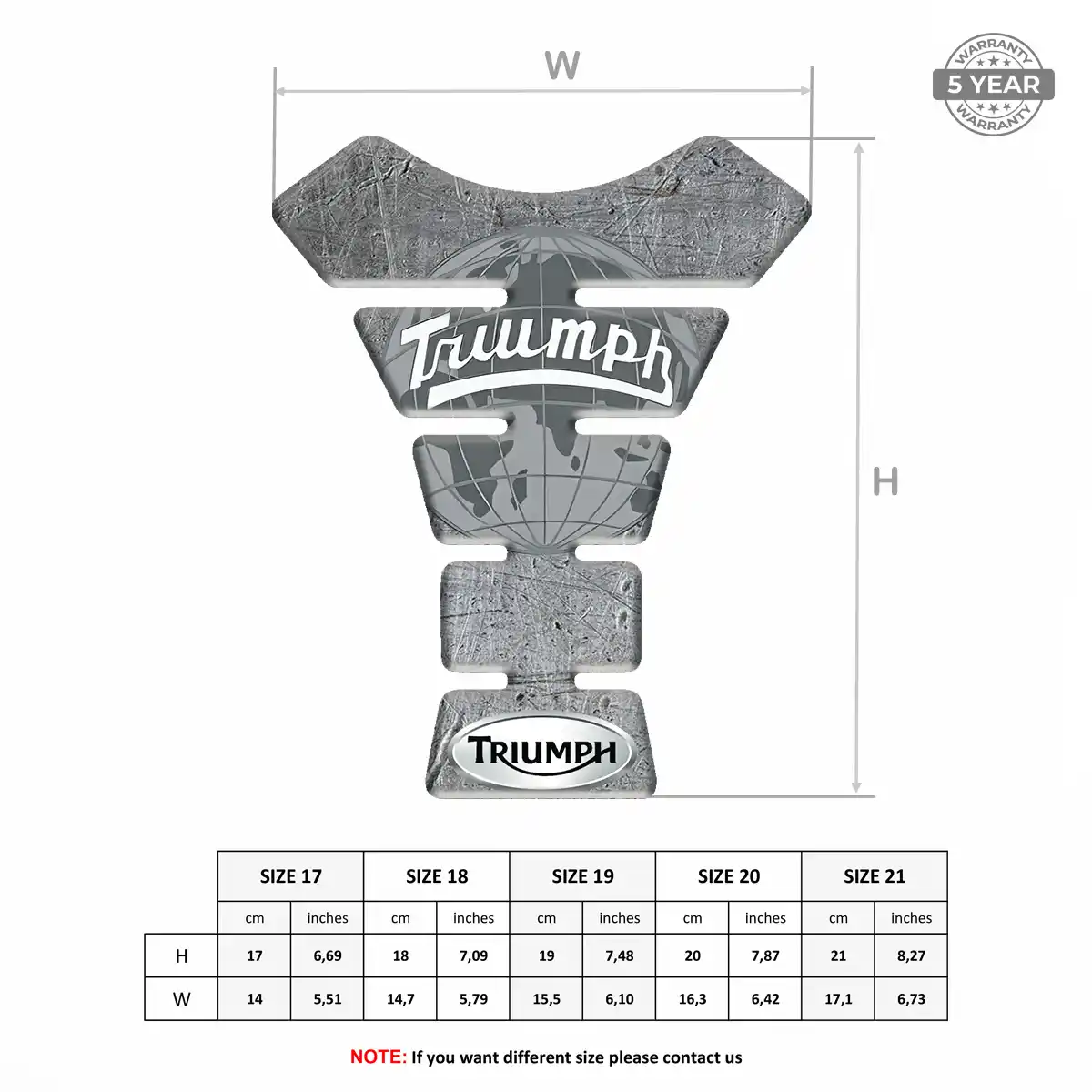 Triumph Tank Guards Superior Craft