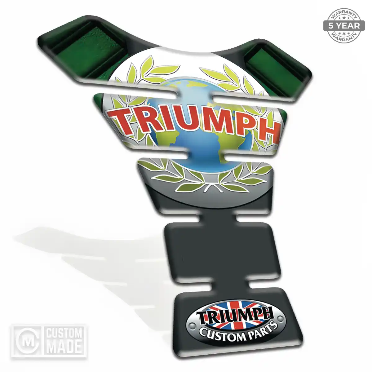 Triumph Tank Knee Pad Elite Finish