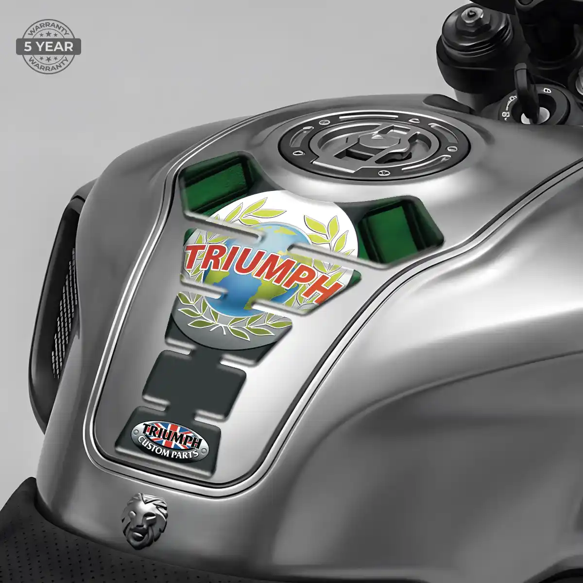 Triumph Tank Knee Pad Elite Finish