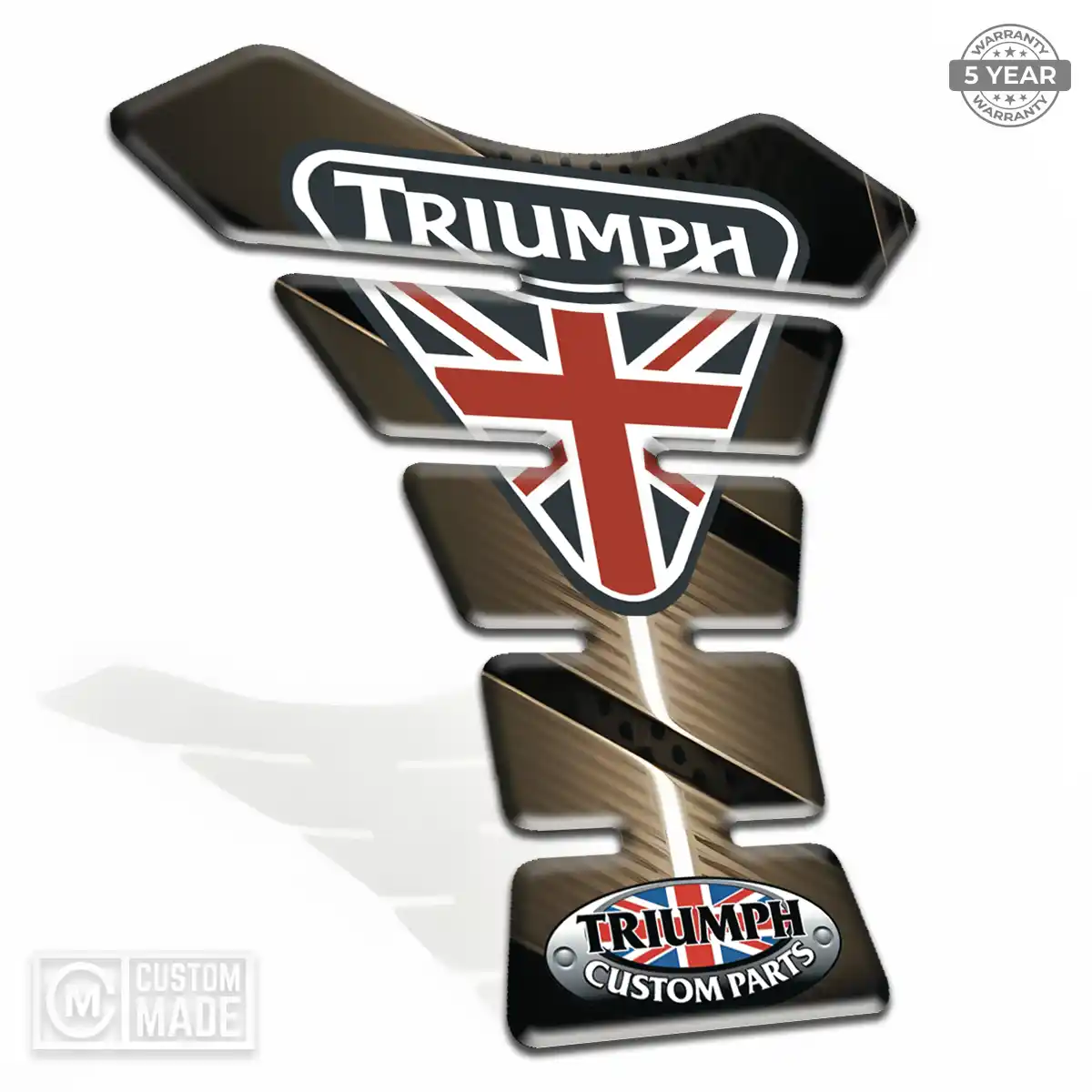 Triumph Tank Pad Fuse Elite Finish