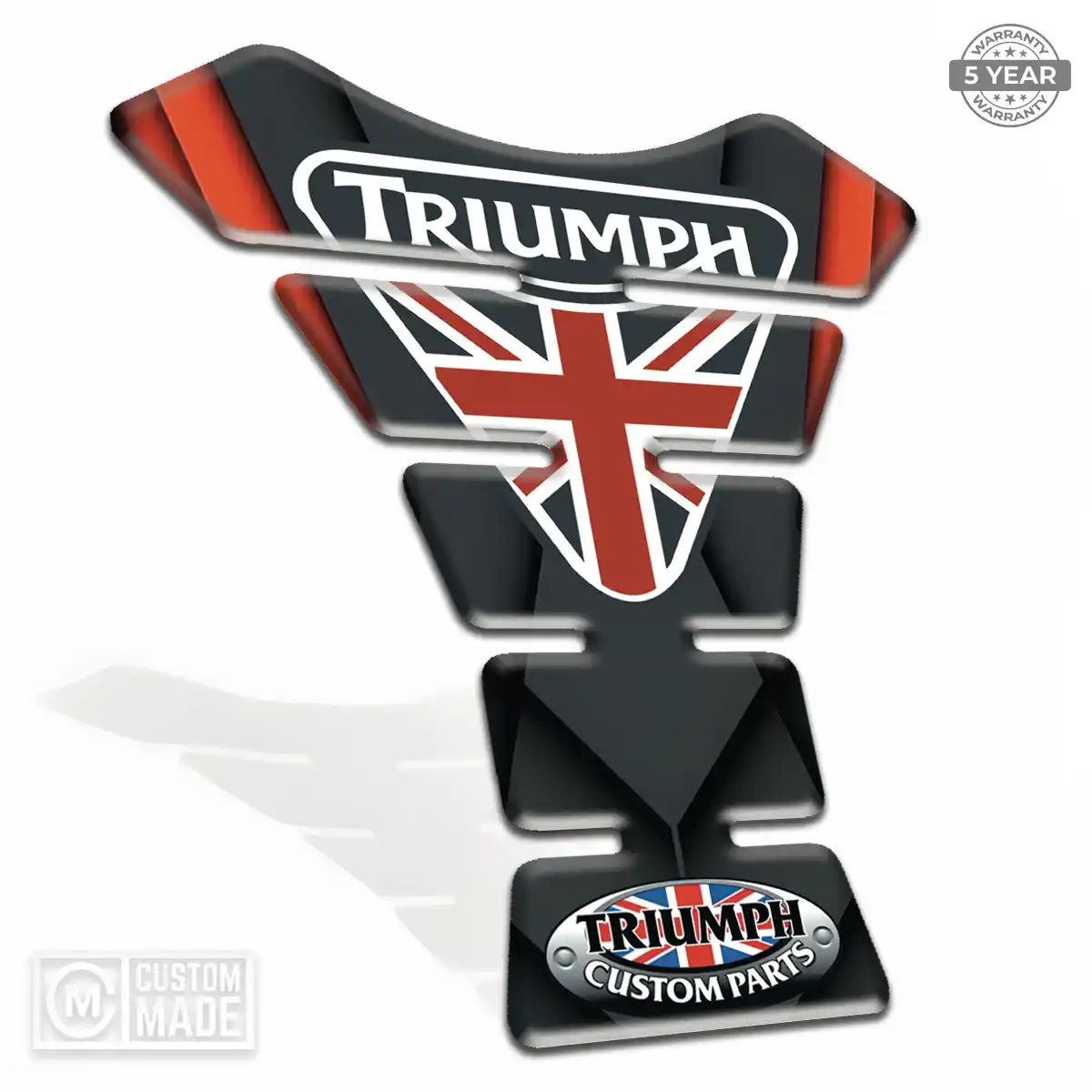 Triumph Tank Pad Fuse Motorbike Elite Finish