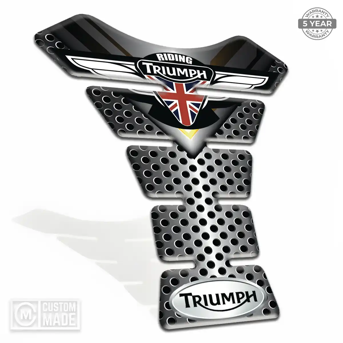 Triumph Tank Pad Fuse Motorbike Sleek Style