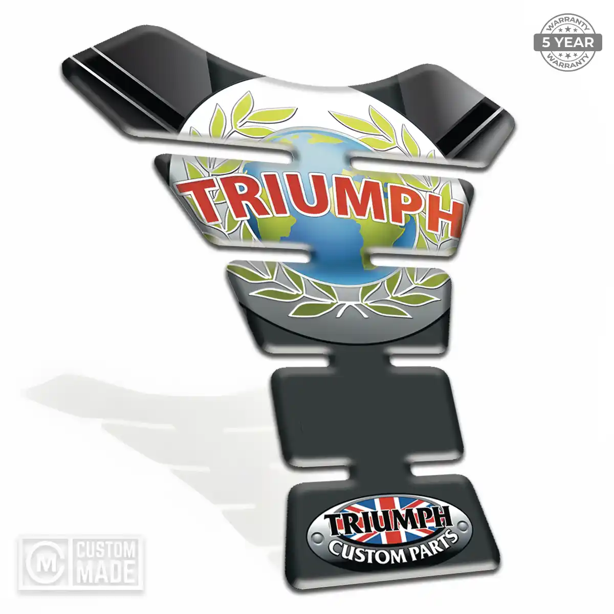 Triumph Tank Pad Fuse Motorcycle Elite Finish