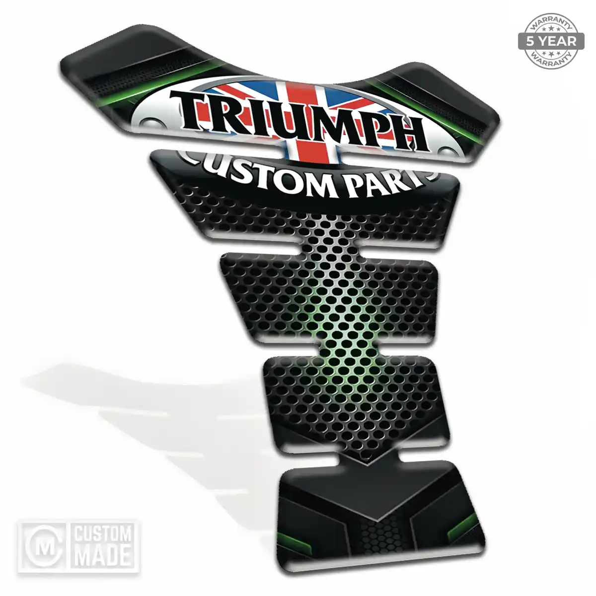Triumph Tank Pad Fuse Motorcycle Refined Design