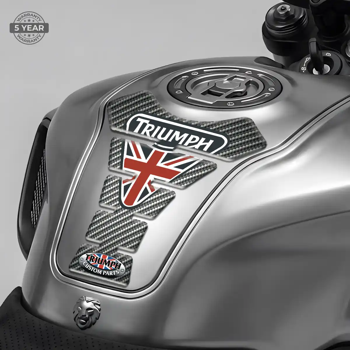 Triumph Tank Pad Fuse Motorcycle Signature Grade