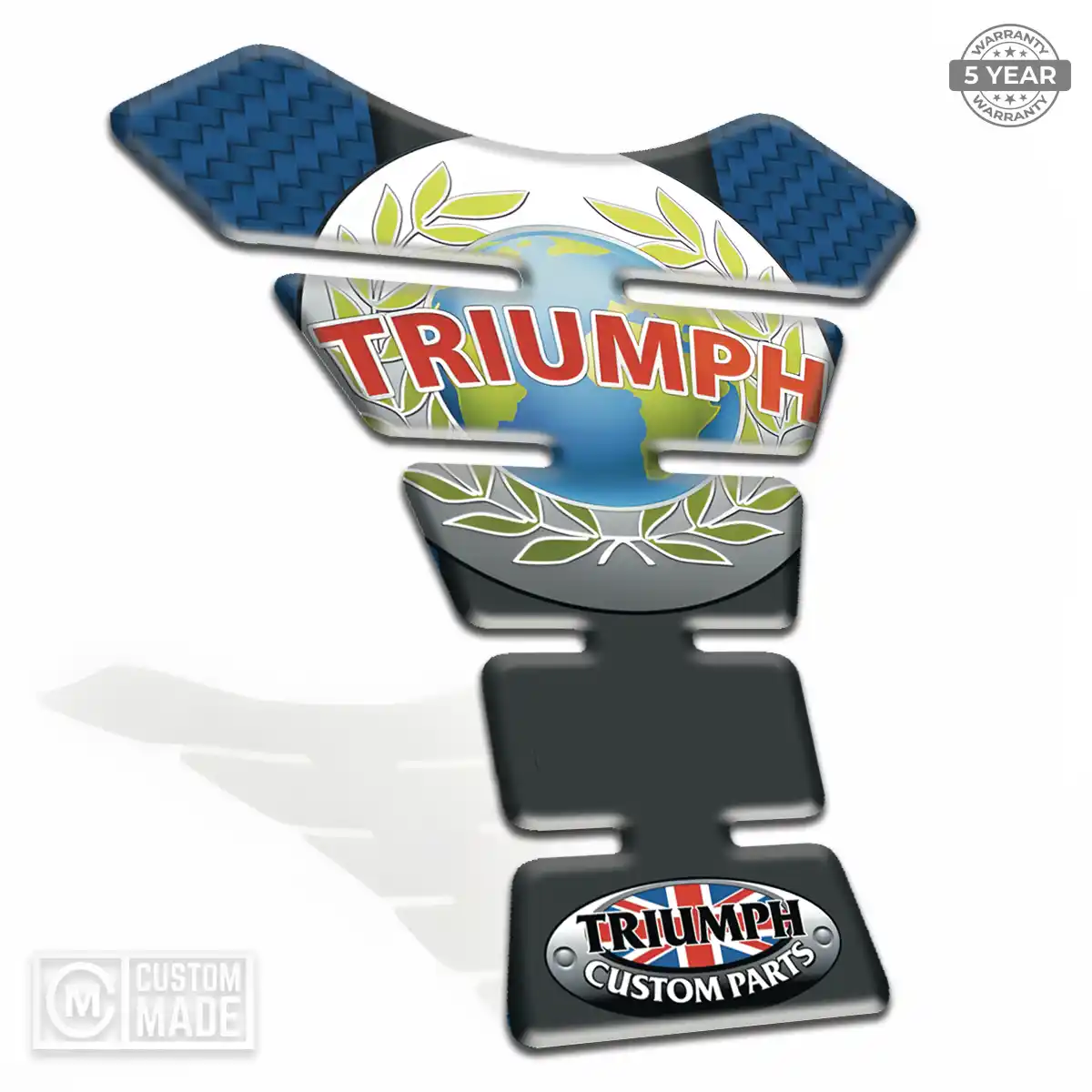 Triumph Tank Pad Guard Elite Finish