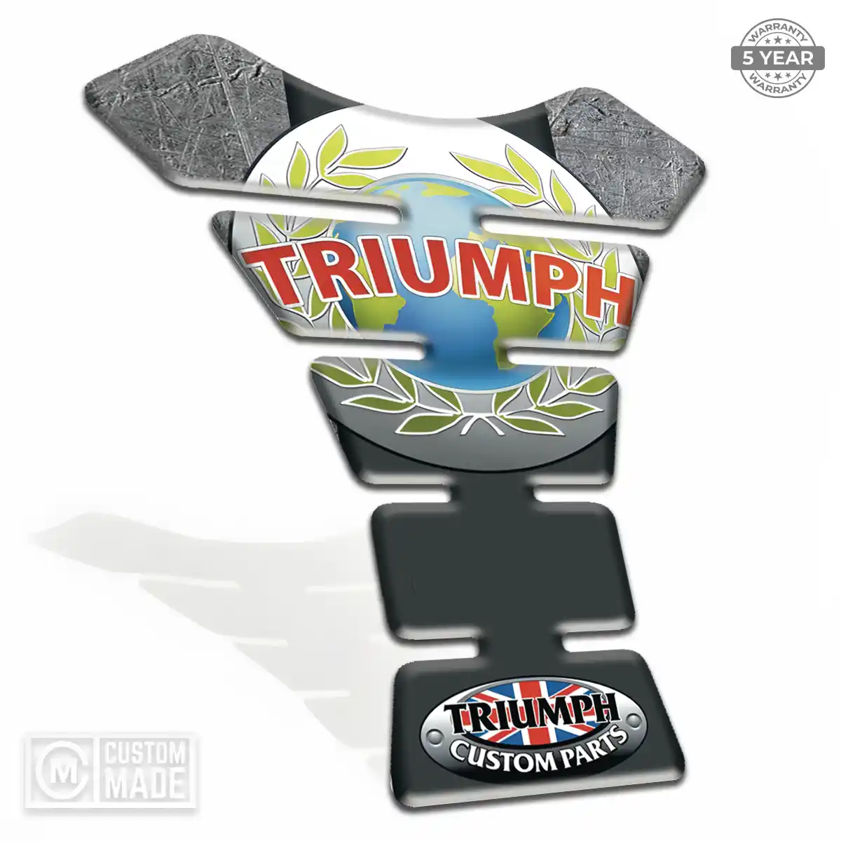 Triumph Tank Pad Guard Motorbike Elite Finish
