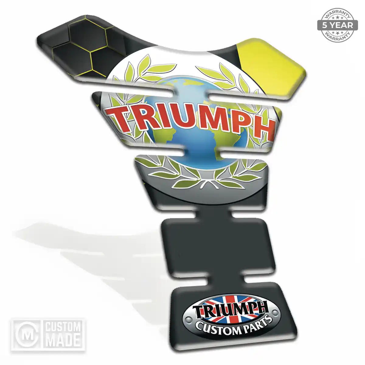 Triumph Tank Pad Guard Motorbike Superior Craft