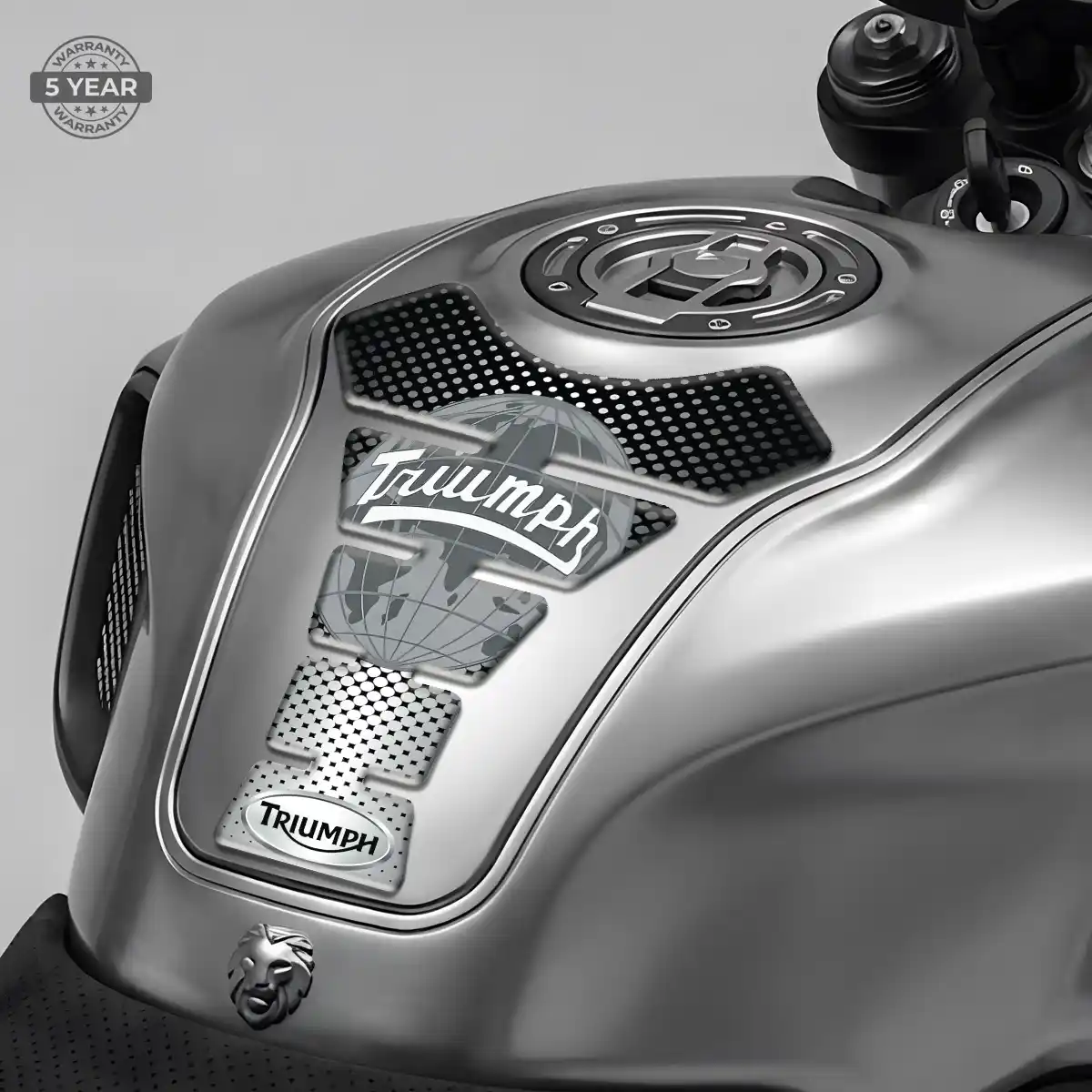Triumph Tank Pad Guard Refined Design