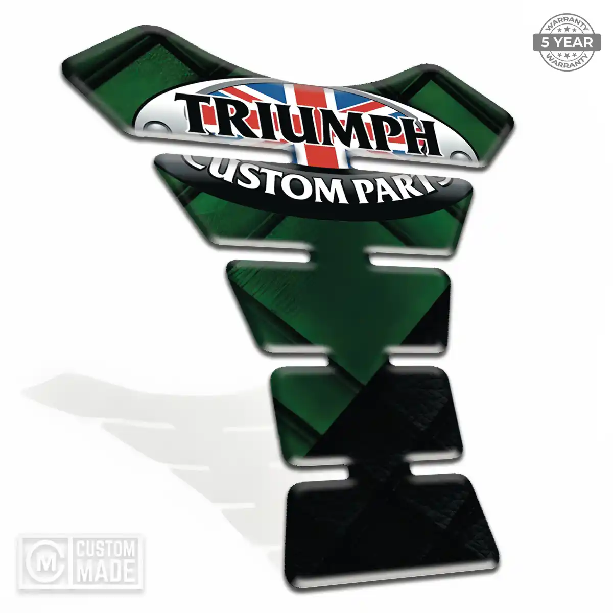 Triumph Tank Pad Motorbike Sleek Style