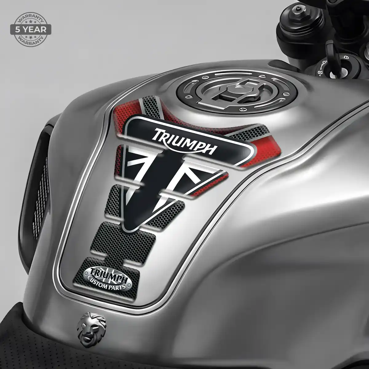 Triumph Tank Pad Motorcycle Elite Finish