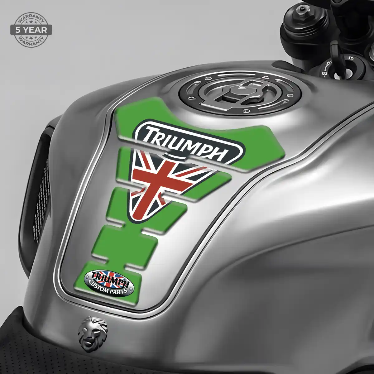 Triumph Tank Pad Motorcycle Sleek Style