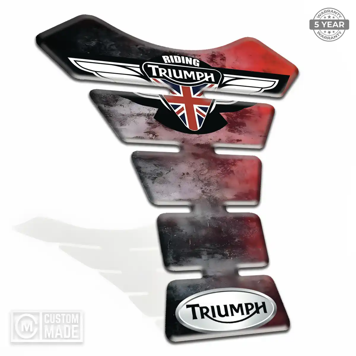 Triumph Tank Pad Protector Motorbike Prime Quality