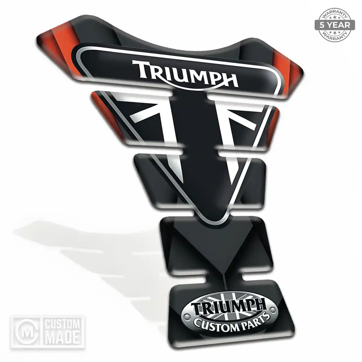 Triumph Tank Pad Protector Motorcycle Elite Finish