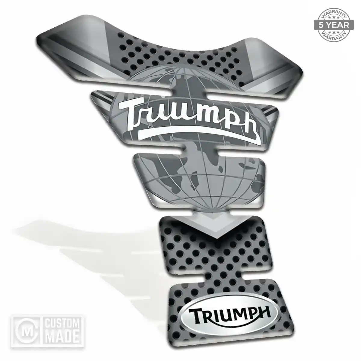 Triumph Tank Pad Protector Motorcycle Superior Craft