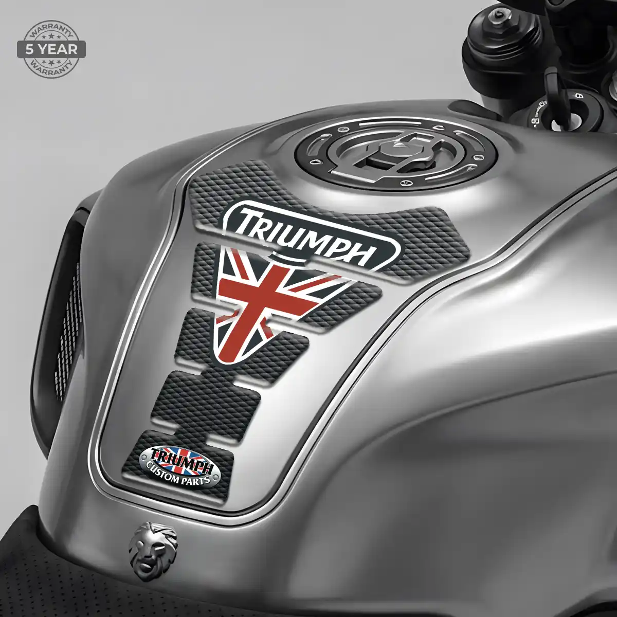 Triumph Tank Pad Refined Design
